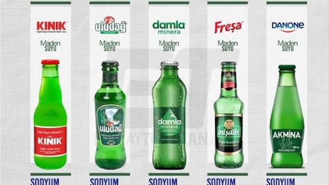 Sizin tercihiniz hangi maden suyu?