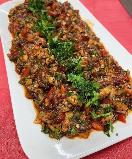 Közlenmiş patlıcan biber sevmeyen var mı 😍?