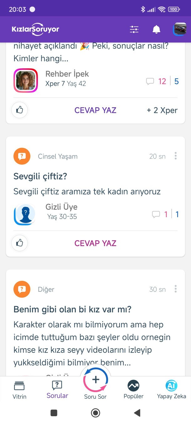 Bunlara izin var mi burada ya?