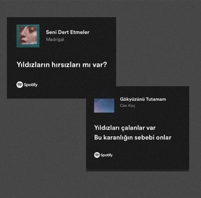 Geceye bir şarkı sözü bırakır mısınız?