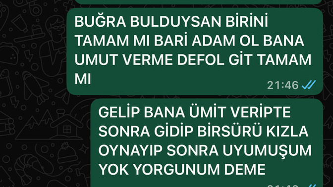 Böyle birine bas davranılır ben nerde hata yaptım sevmiştim o kadar?