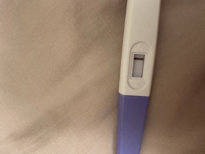 Reglimden dört gün önce yaptım erken gebelik testi burada ne görüyorsunuz?
