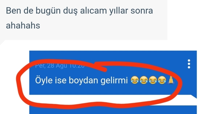 Hiç bu cümleyi kullandınız mı birisine 😉?