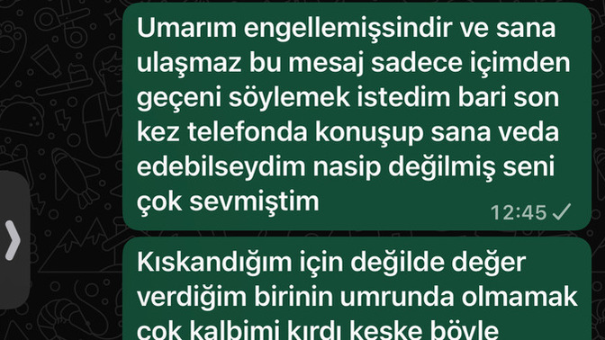 Sevdiğime veda ettim gerçekten içten ağlamak üzüyor keşke son kez sesini duysaydım?