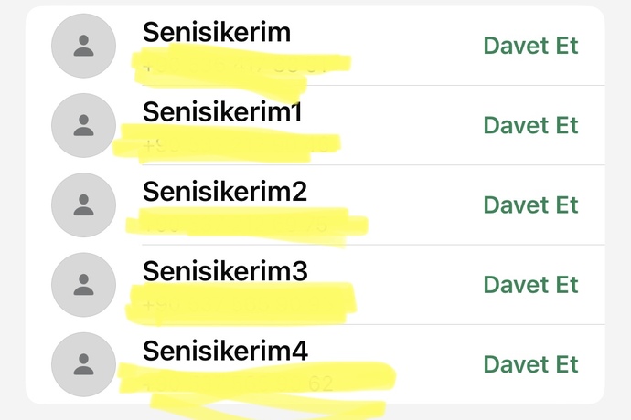 Bu arayanlar ne ayak sizce?