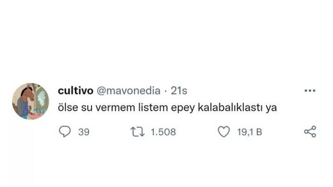 “ ölse su vermem “ dediğiniz insanlar var mı?