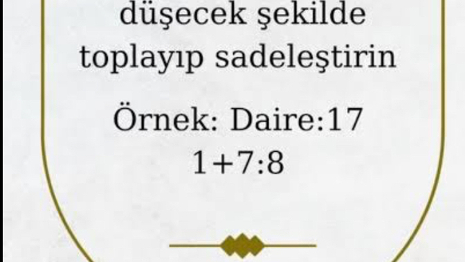Kapı numaranız hangi enerjiyi taşıyor?