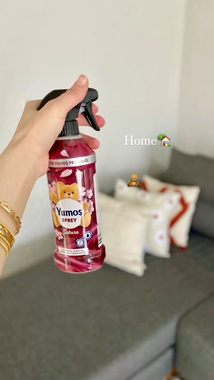 Ev temizliğinden sonra koku sıkar mısınız sizde?