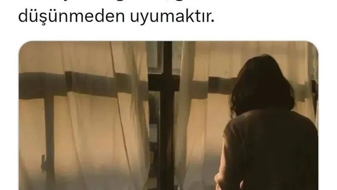 En büyük özgürlük sizce nedir?