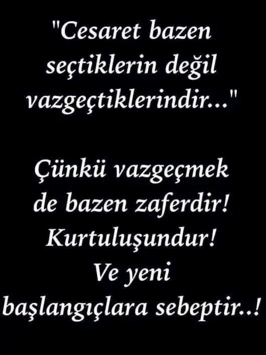 En son neden veya kimden vazgeçmek zorunda kaldınız?