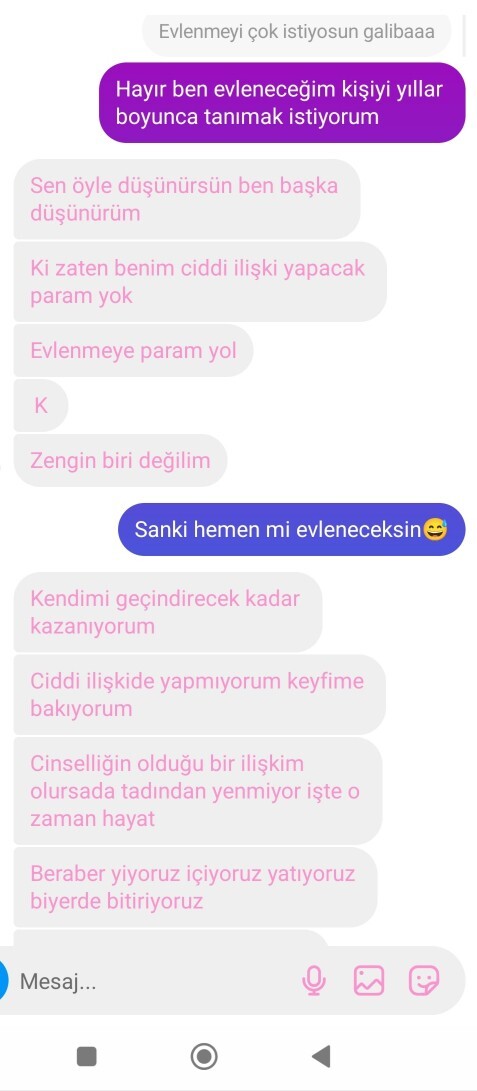 Bu erkek sizce haklı mı düşünüyor?
