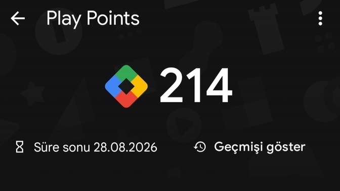 Google Play puanlarını kullanıyor musunuz?