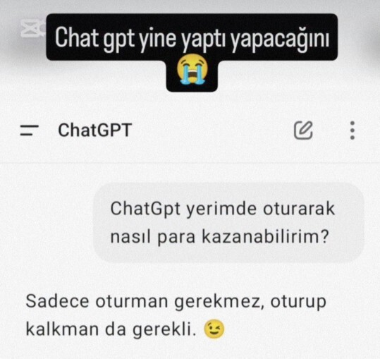 Bu yapay zekalar niye böyle?