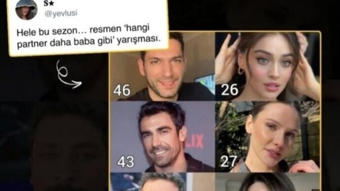 Yeni sezon dizilerdeki partnerlerin yaş farkları ne düşünüyorsunuz?