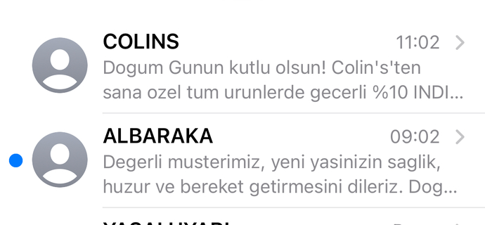 Bugün doğum günümmüş, hiç doğum gününüzü unuttunuz mu?