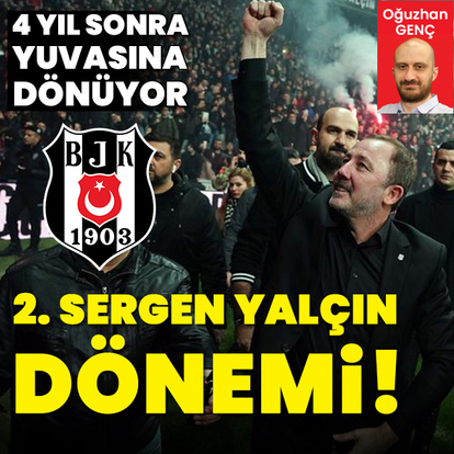 Beşiktaşta ikinci Sergen Yalçın dönemi! Resmi açıklama bekleniyor. Ne düşünüyorsunuz?
