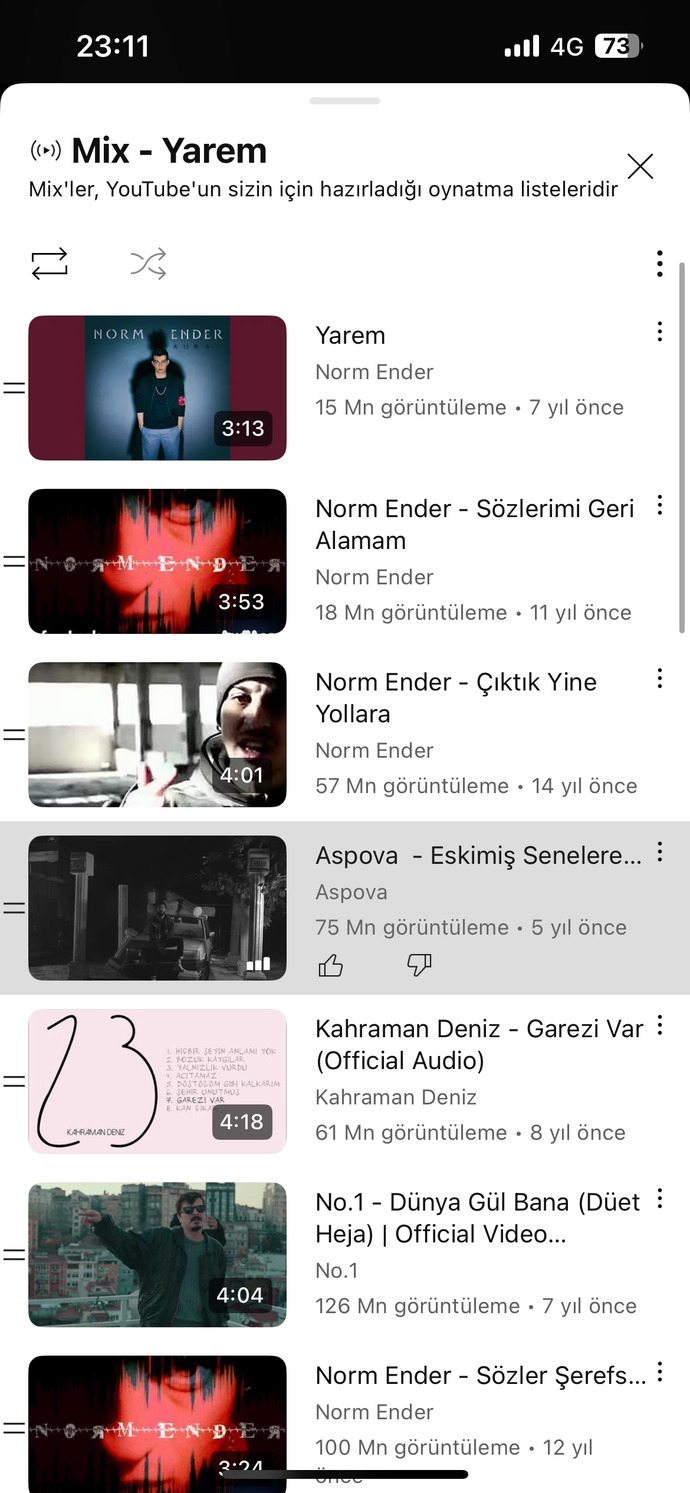 Ne tür şarkılar dinlersiniz?