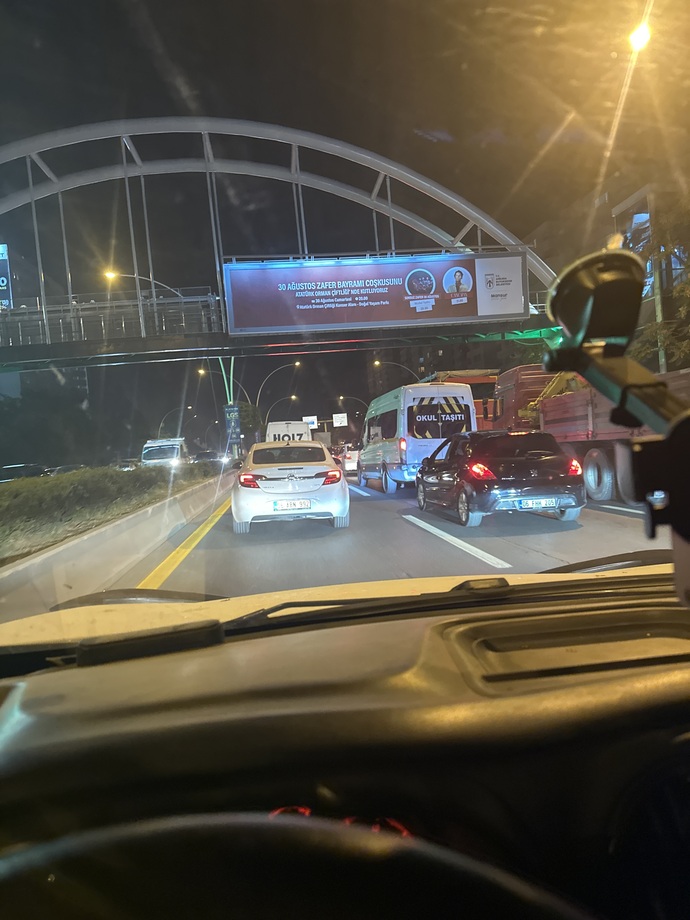 Ankara  trafiği mi İstanbul trafiği mi?
