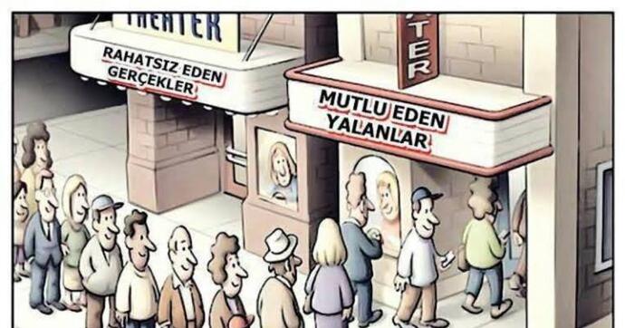 Güzel bir yalanı mı tercih edersiniz, acı bir gerçeği mi?