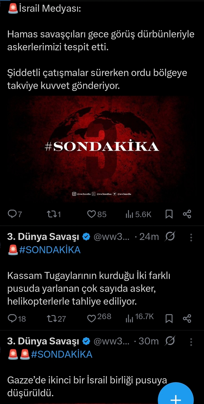 Sizce Gazze düşer mi?