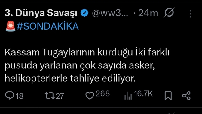Sizce Gazze düşer mi?