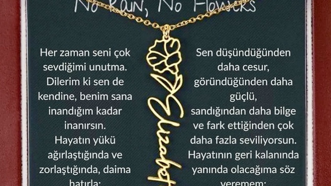 Sevgilin özel olmayan bir günde hediye 🎁 alsa ve böyle bir not yazsa tepkin ne olurdu?