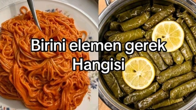 Birini elemiş olsan hangisini elerdin?