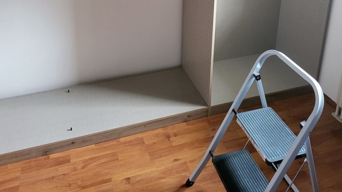 Yeni dolap aldım, hiç tek başına dolap kurdun mu?