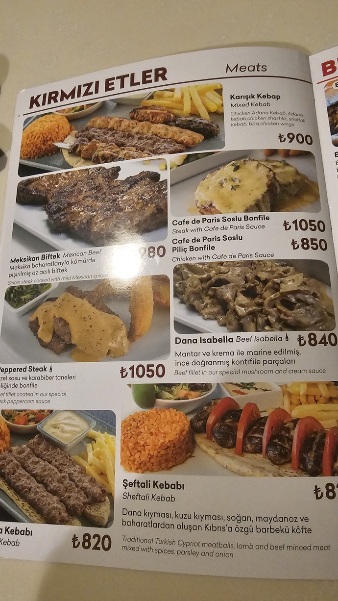 Restorant fiyatları sizi korkutuyor mu?
