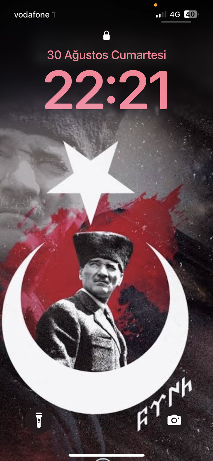 Telefon ekranınızda hangi görsel var?