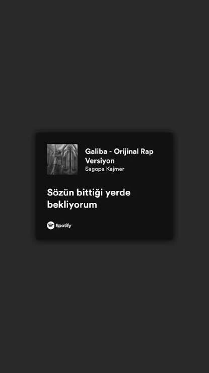 En sevdiğiniz şarkıdan bir cümle desem ne olurdu?