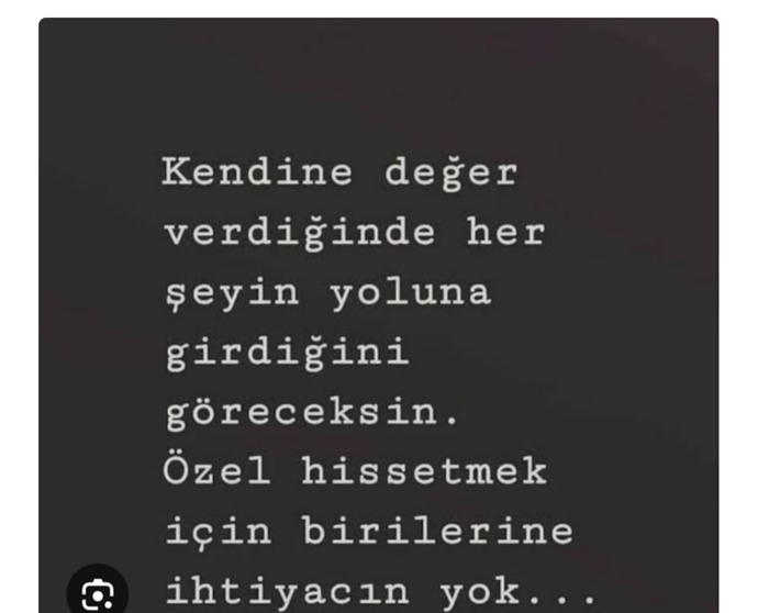 En son kendini ne zaman değerli hissettin?