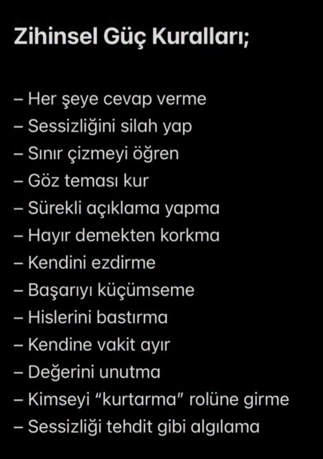 ✨🔥Sizce değişmek için en ufak ama ileride büyük fark yaratacak hangi adımları atabiliriz? Siz de kendi maddenizi ekler misiniz?