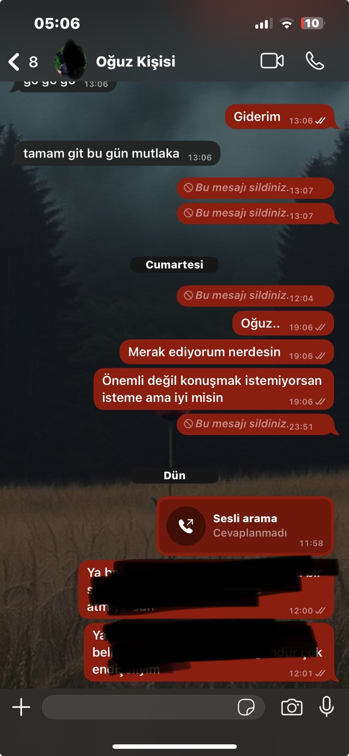 Geçen ki sorumdan beri hala durum bu.. kafayı sıyırıcam başına iş mi geldi?