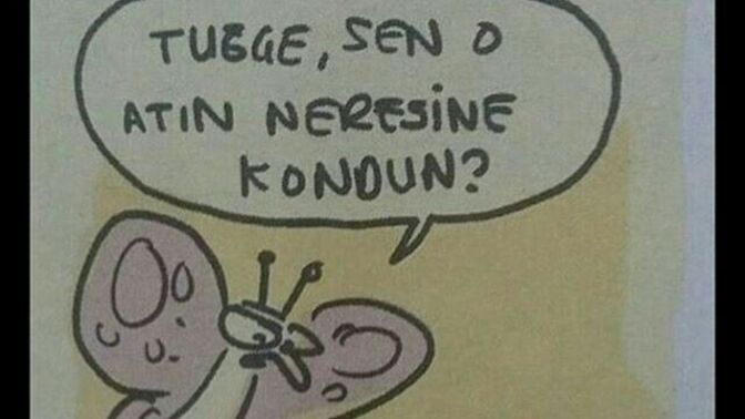 Midenizde kelebekler uçuran biri var mı?