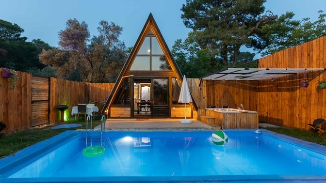 Emek verdim ve oldu bungolow yazlığımız bitti sizce nasıl olmuş?