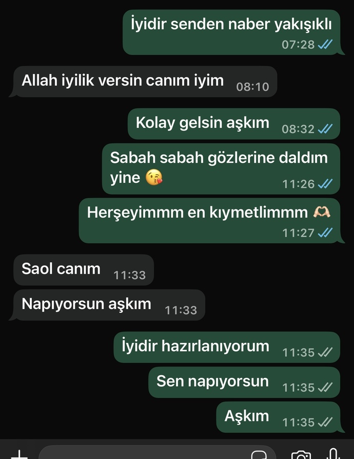 Bugün böyle
