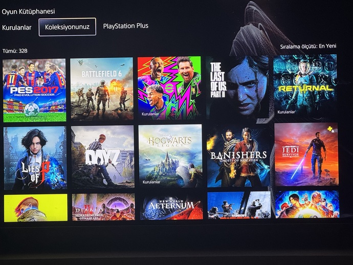 PlayStation plus oyun kütüphanenizde ne kadar oyun var?