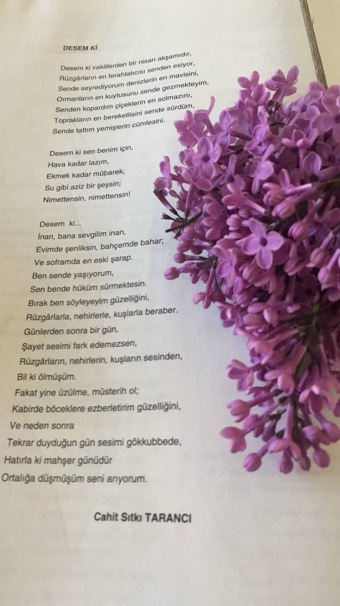 Şiir dinletisi sever misiniz?