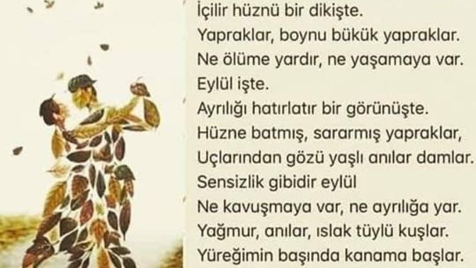 Eylül ayı sizin için neyi ifade ediyor?