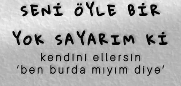 İşi düşünce arayıp soran, mesaj atan insanlara nasıl bir tepki gösterirsiniz?