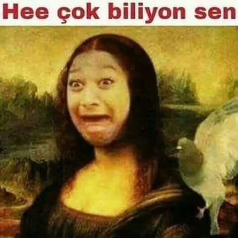 Her konu hakkında çok bilmiştik yapanlara ne diyorduk?