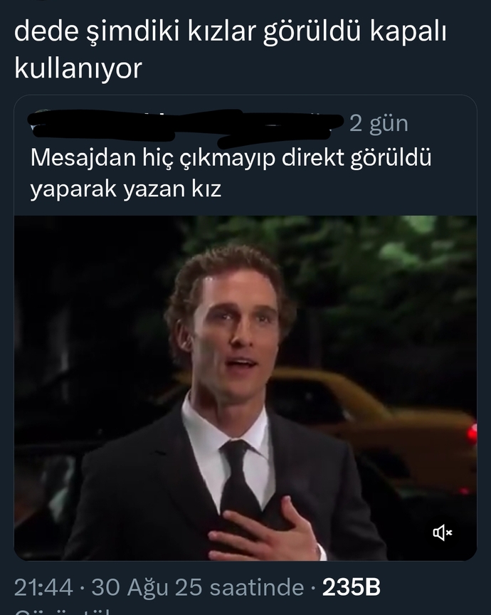 Görüldü (mavi tik) kapalı olunca ne oluyor ki, niye kötü bir şey gibi bahsedilmiş?