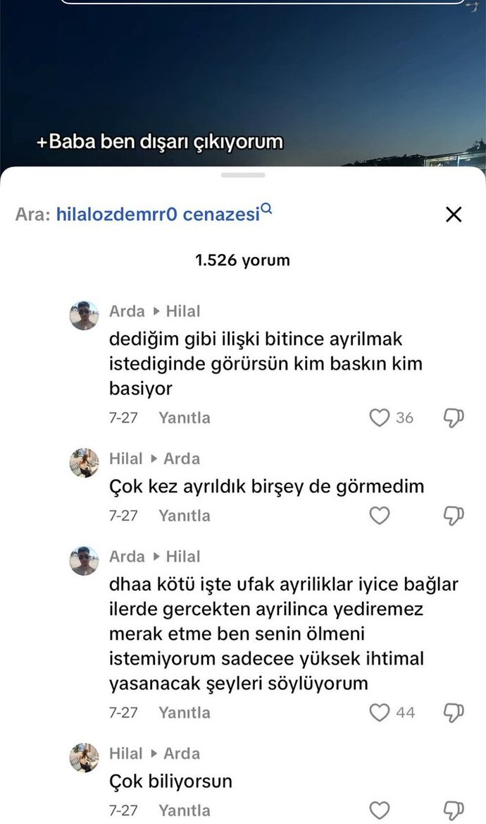 Öldürülen 15 yaşındaki Hilalin mesajlarını gördünüz mü? Kızların bu keko meko merakı nereden geliyor ki?