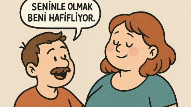 Bir erkek sevdiği kadının kilolu olmasından dolayı utanır mı?