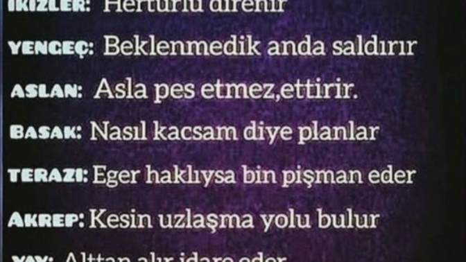 Burcuna göre seni zora sokarlarsa ne yaparsın?