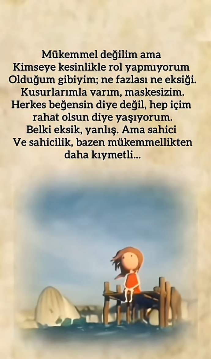 Mükemmel olduğunuzu düşünüyor musunuz?