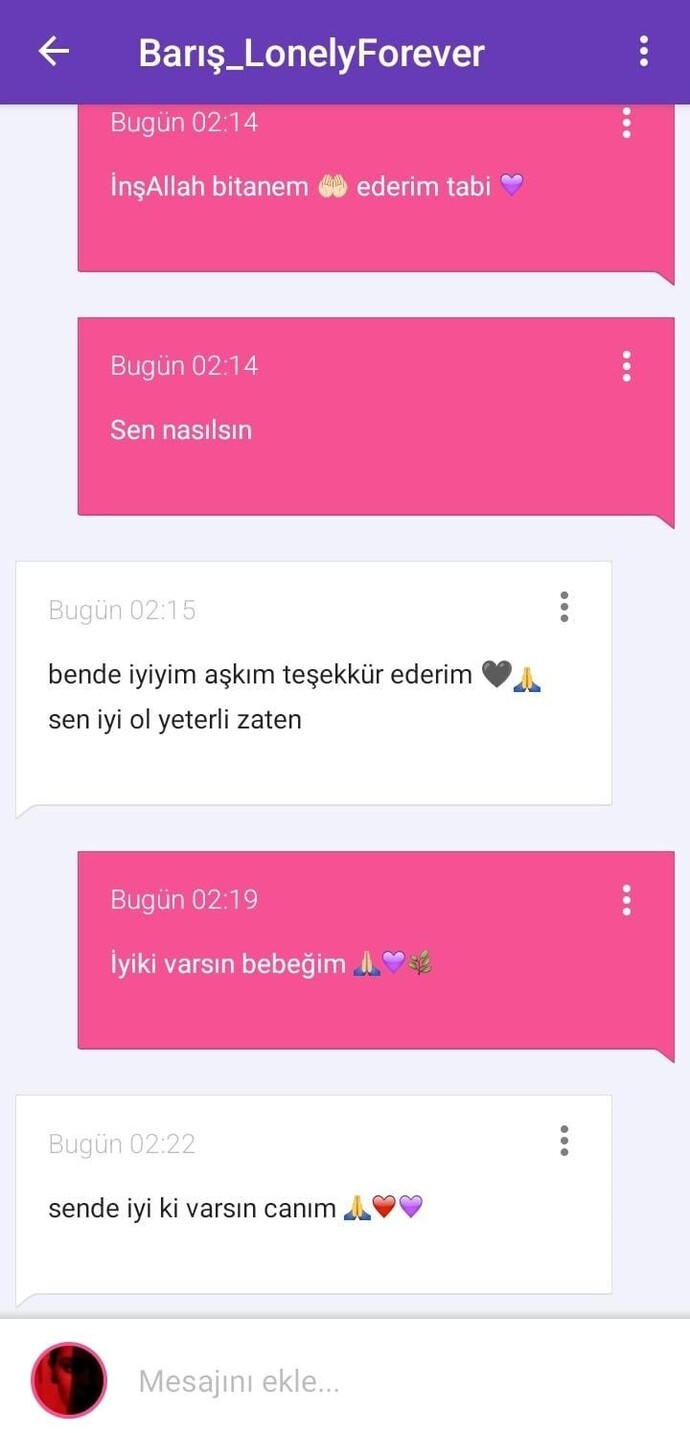 Sevildiğinizi düşünüyor musunuz?