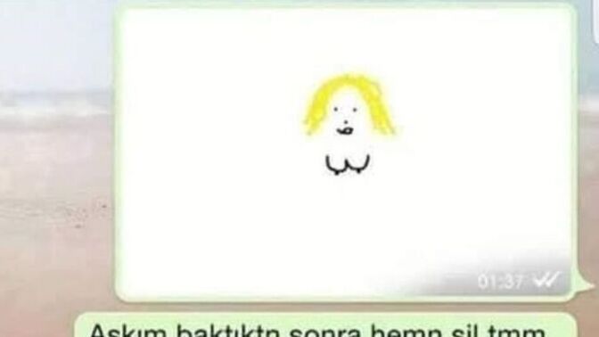 Flörtünüze/eşinize/sevgilinize resim atarmısını?