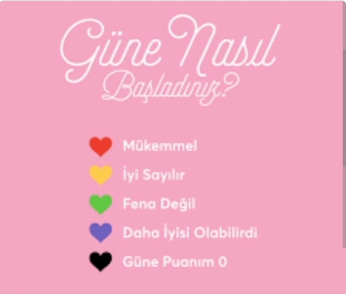 Güne nasıll başladınız?